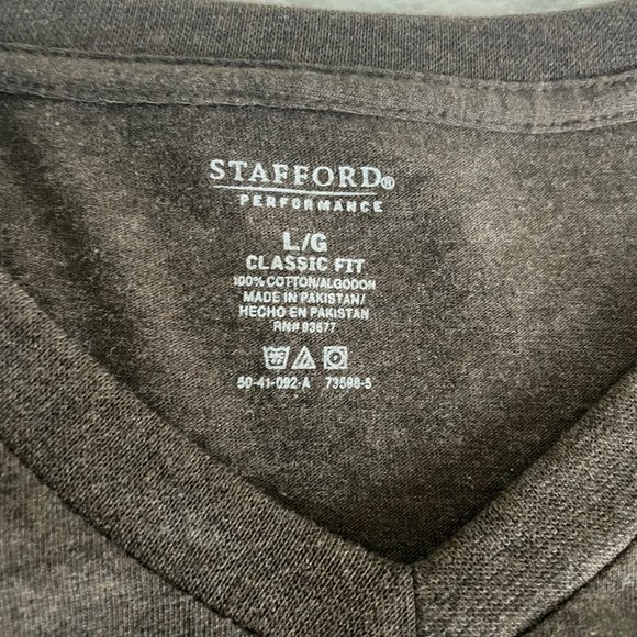 Stafford Performance Shirt (Large), Classic Fit - Picture 3 of 4